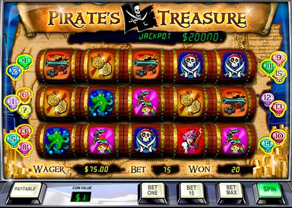 Эмулятор Пиратские Сокровища